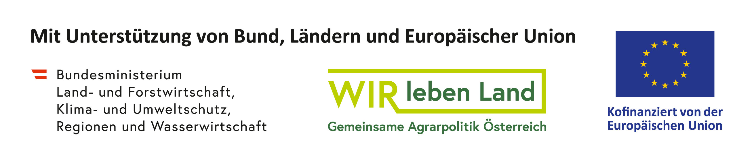 Logoleiste: Mit Unterstützung von Bund, Ländern und Europäischer Union